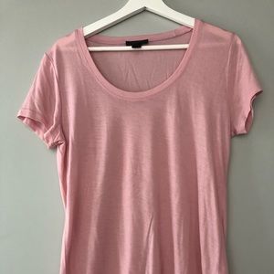 light pink super soft jcrew tshirt